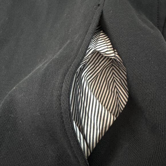 3.1 Phillip Lim Womens Casual Mini Dress Size S 100% Cotton Stripe Accent Black - Picture 6 of 7